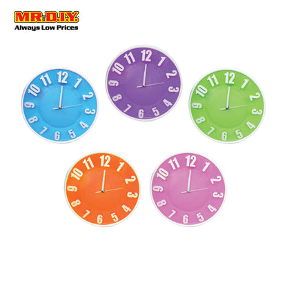 (MR.DIY) JIN HAI Modern Plastic Wall Clock (30cm)