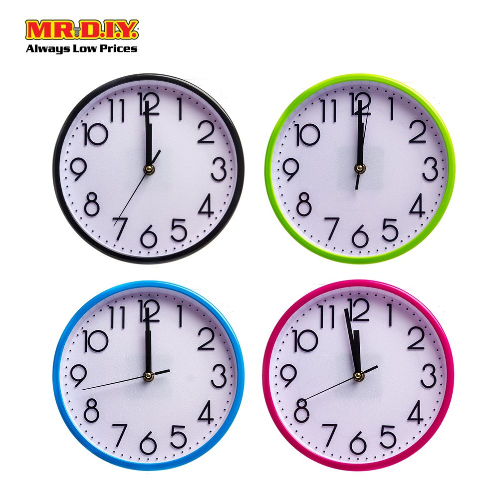 (MR.DIY) Minimalist Circle Wall Clock