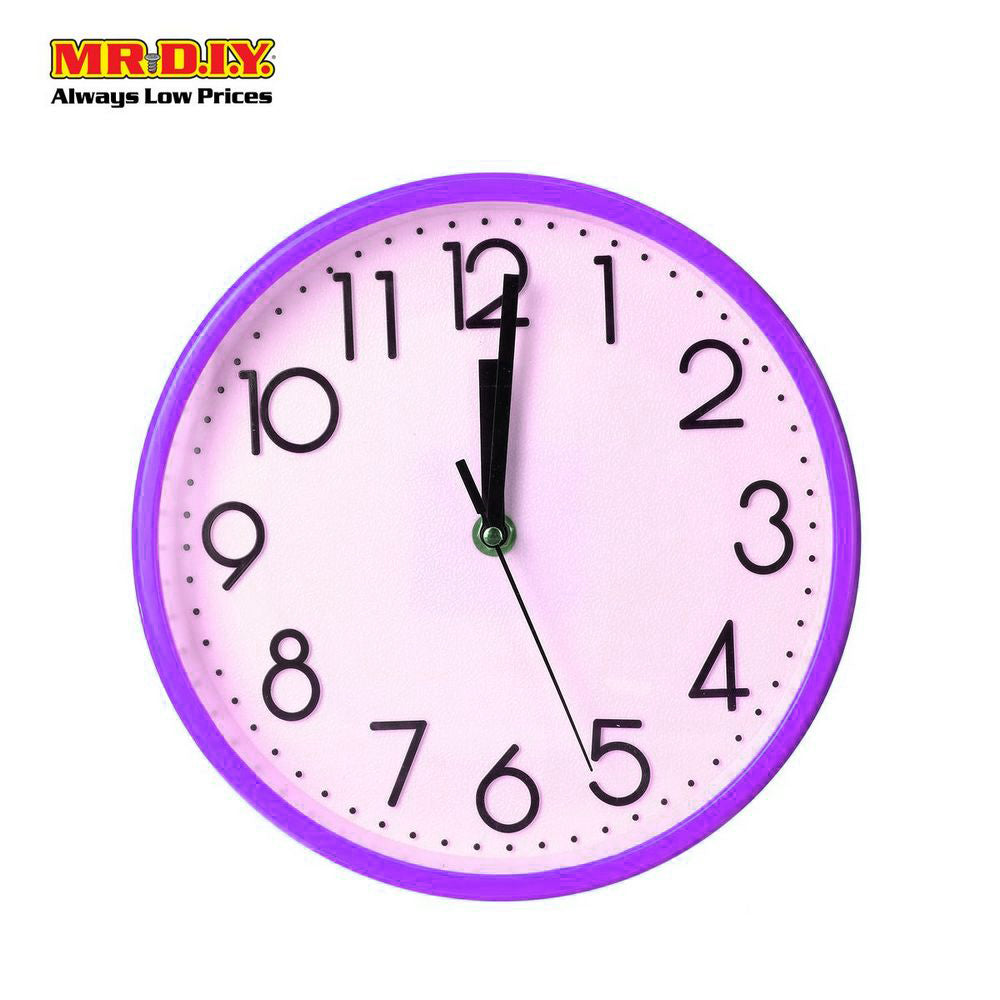 (MR.DIY) Minimalist Circle Wall Clock