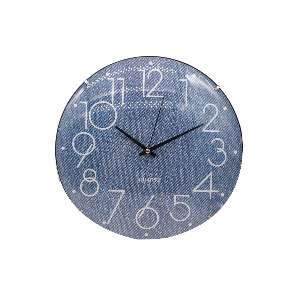 (MR.DIY) Quartz LJ-6129 Rimless Wall Clock 12 Inch KLJ-6129