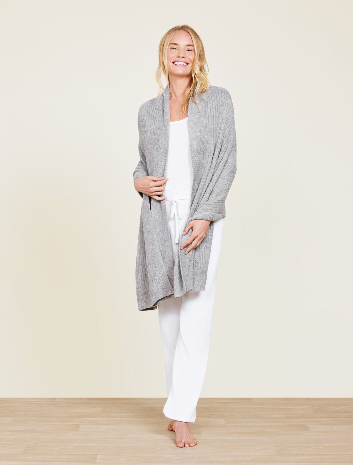 Cozy Chic Light Heathered Travel Shaw