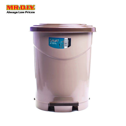 LAVA Plastic Round Step Dustbin (10L)