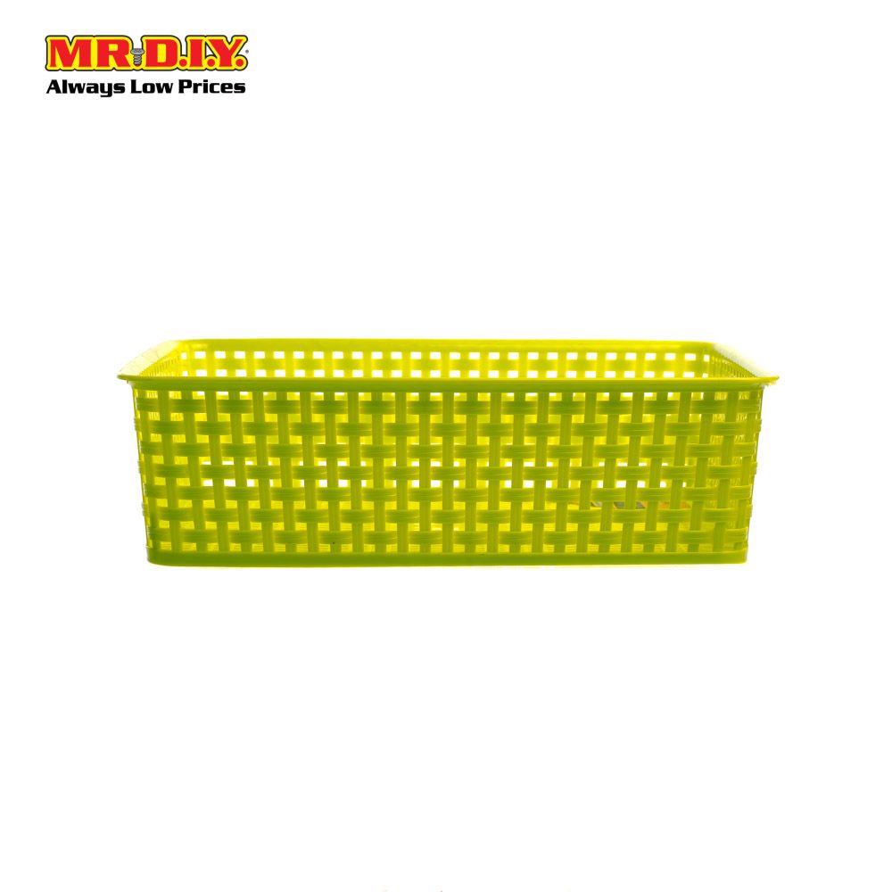(MR.DIY) LAVA Plastic Basket ( 27 X 35 X 10CM)