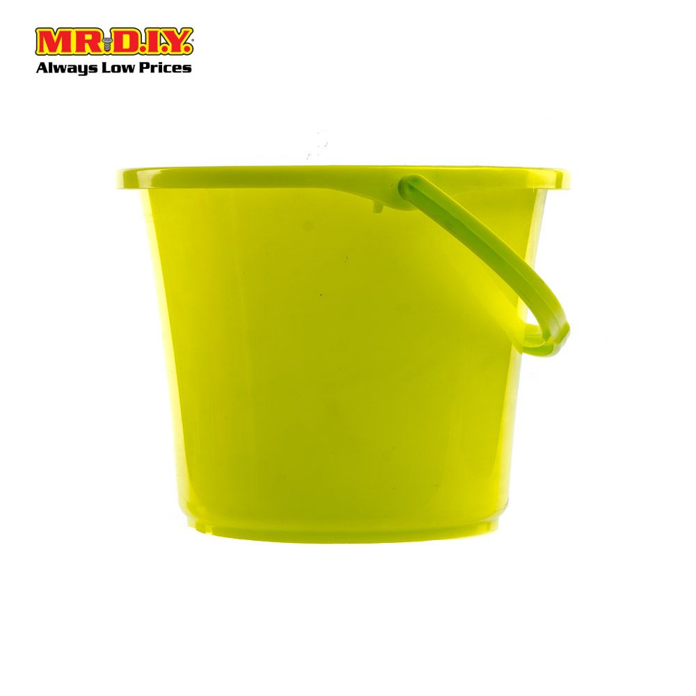 LAVA Plastic Heavy-Duty BPA-Free Bucket Water Pail 3L (16.5cm X 20cm)