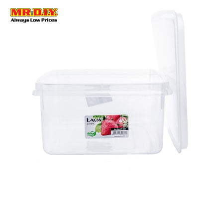 LAVA Plastic Food Container with Lid (4.5L)