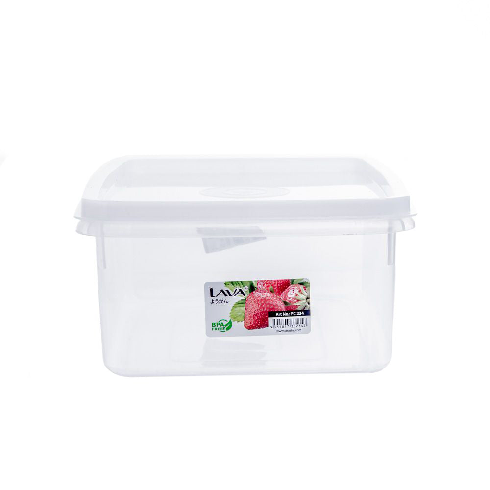 LAVA Plastic Food Container with Lid (4.5L)