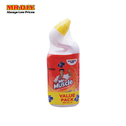 MR MUSCLE Toilet Bowl Cleaner Citrus (2 X 500ml)