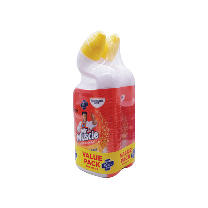 MR MUSCLE Toilet Bowl Cleaner Citrus (2 X 500ml)