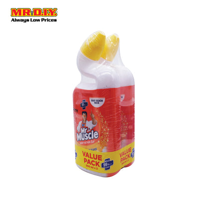 MR MUSCLE Toilet Bowl Cleaner Citrus (2 X 500ml)
