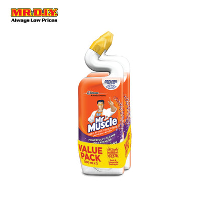 MR MUSCLE?Toilet Bowl Cleaner Lavendar (2 X 500ml)