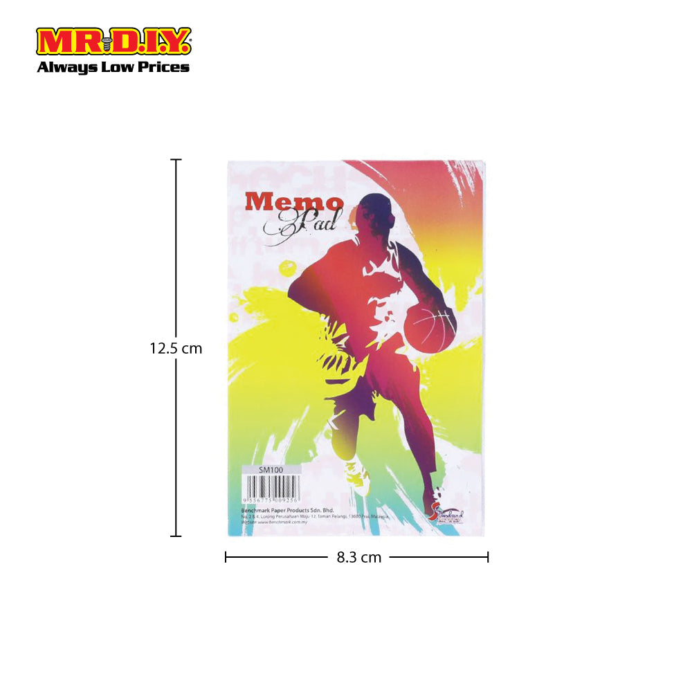 (MR.DIY) Memo Pad Book (100's)