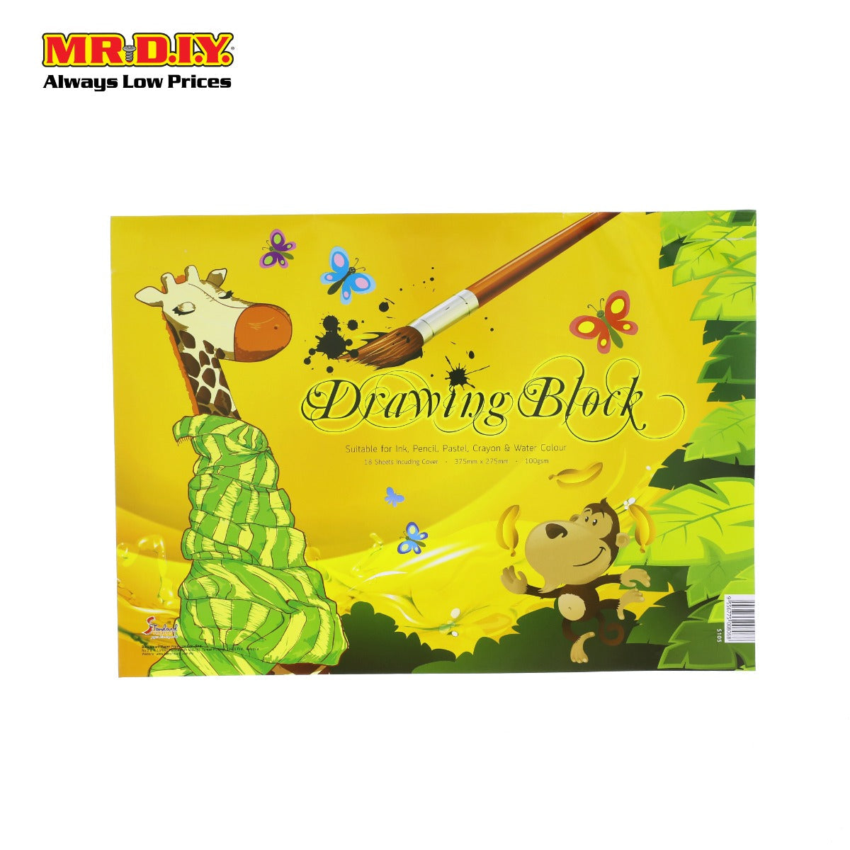 STANDARD B4 Drawing Block S105 (18pcs)