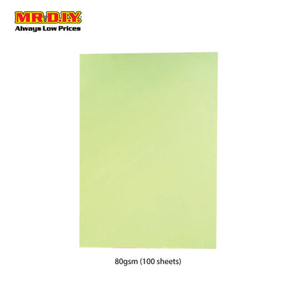 STANDARD 20 Colour A4 Construction Paper FTC-8100 (100's)
