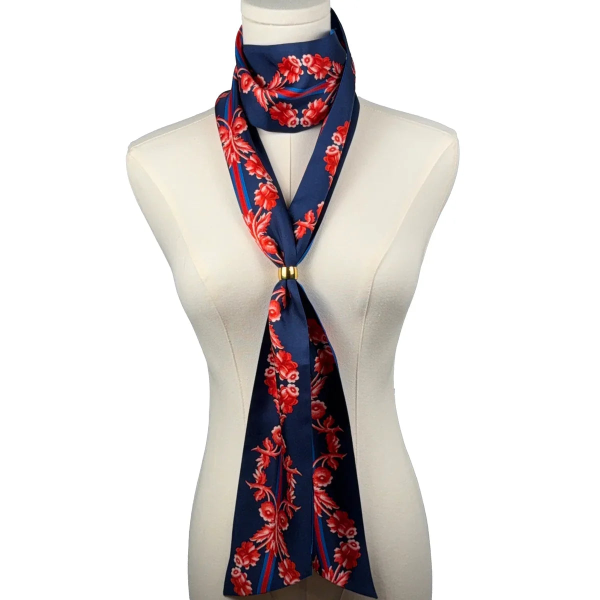 Antoinette (Blue) Twillionaire & Scarf Ring