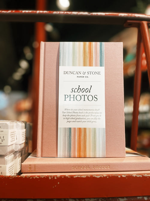 Duncan & Stone: School Memory Book - Pink
