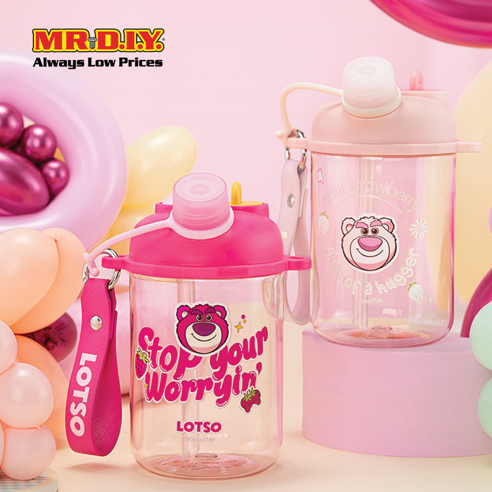 DISNEY Lotso Pop Up Canteen Bottle (580ml)