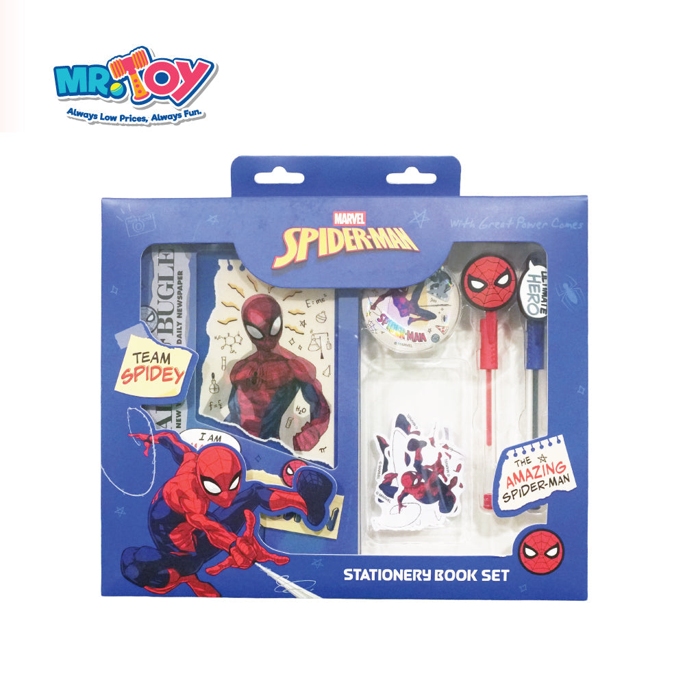 MARVEL Spider-Man Stationery Book Set