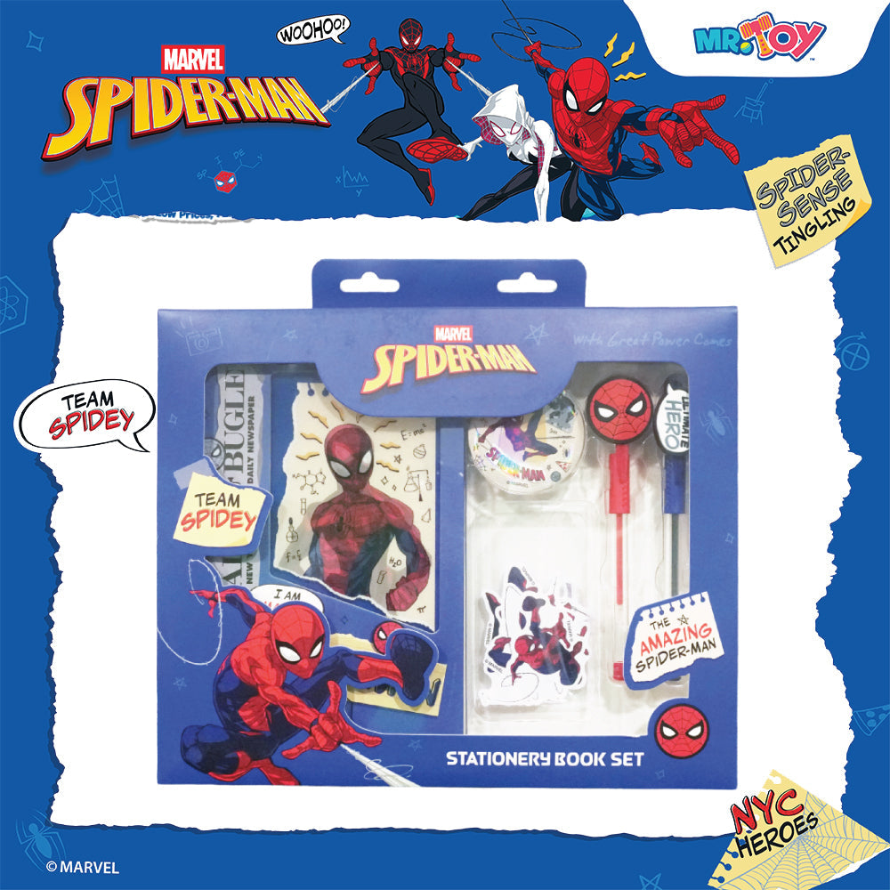 MARVEL Spider-Man Stationery Book Set