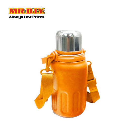 (MR. DIY) Stainless Steel Bottle Tumbler with Handle (800ml) -  ORANGE - Color Series