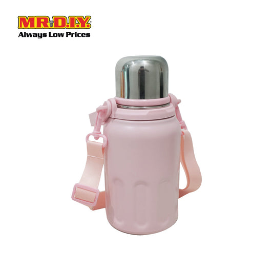 (MR. DIY) Stainless Steel Bottle Tumbler with Handle (800ml) -  LIGHT PINK - Color Series