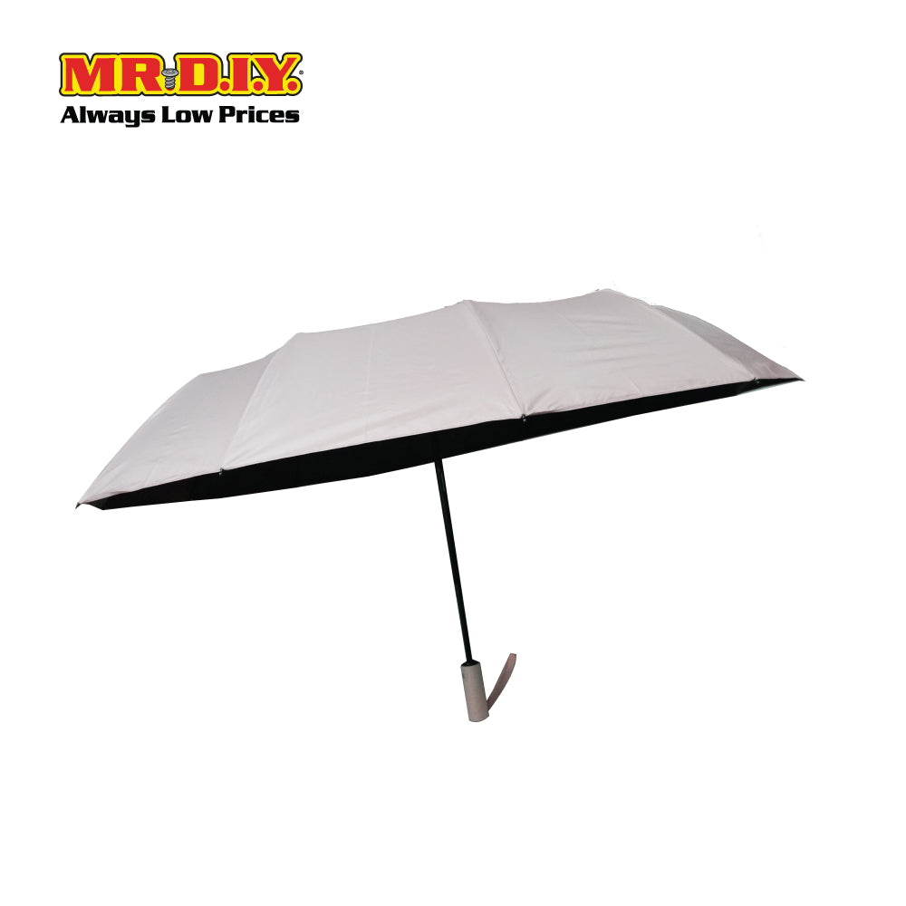 (MR.DIY) 12 Ribs Automatic Folding Large Umbrella - Light Pink - Color Series