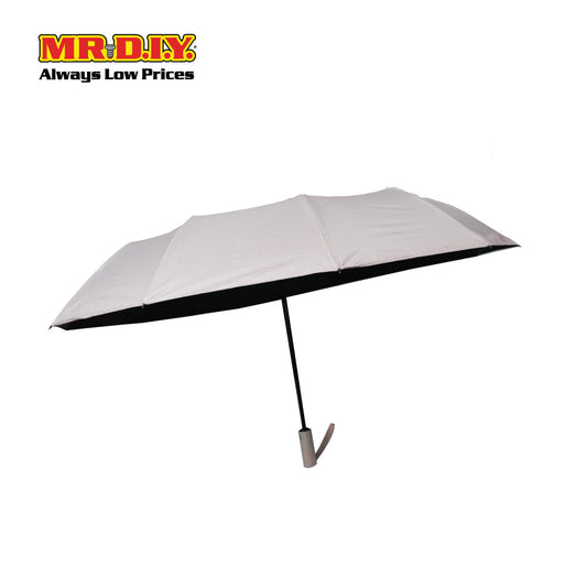 (MR.DIY) 12 Ribs Automatic Folding Large Umbrella - Light Pink - Color Series