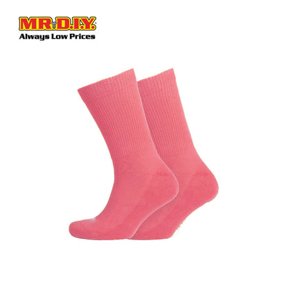 (MR.DIY) Unisex 5-8 Years Ankle Kid Cotton Socks - Light Pink - Color Series