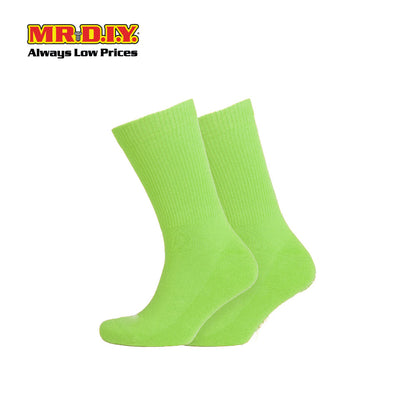 (MR.DIY) Unisex 5-8 Years Ankle Kid Cotton Socks - Light Green - Color Series