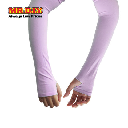 (MR. DIY) Arm Sleeve Handsocks Fingerless - LIGHT PINK - Color Series