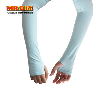 (MR. DIY) Arm Sleeve Handsocks Fingerless - LIGHT GREEN - Color Series