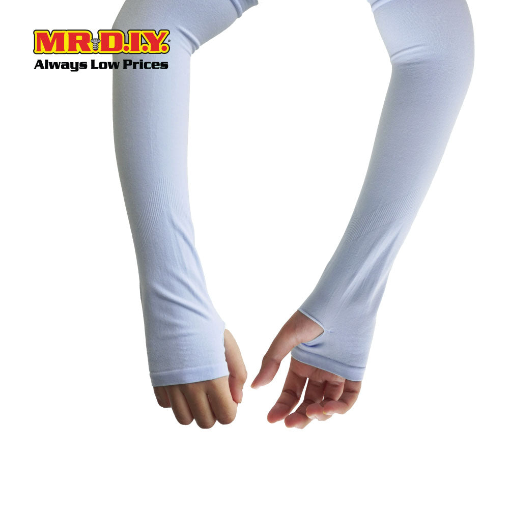 (MR. DIY) Arm Sleeve Handsocks Fingerless - LIGHT BLUE - Color Series