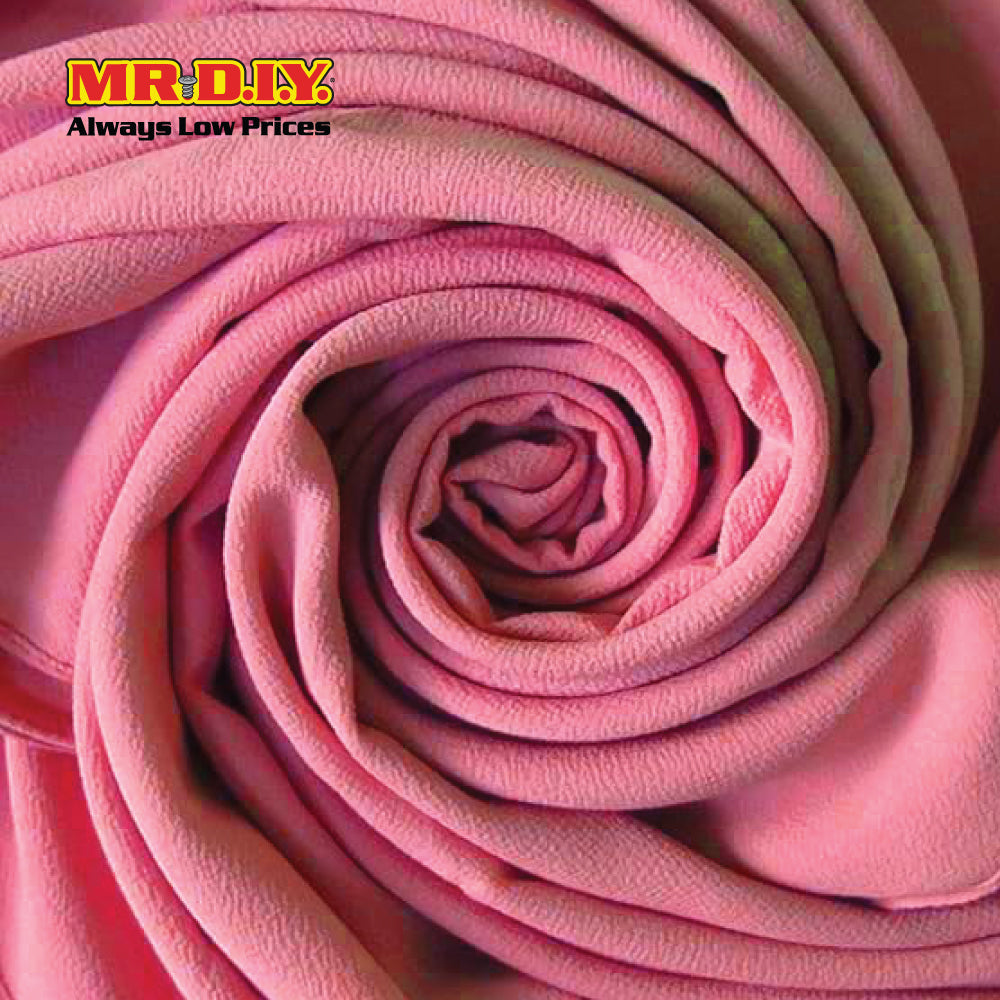 (MR. DIY) Basic Chiffon Scarf (45inch) - Red - Color Series