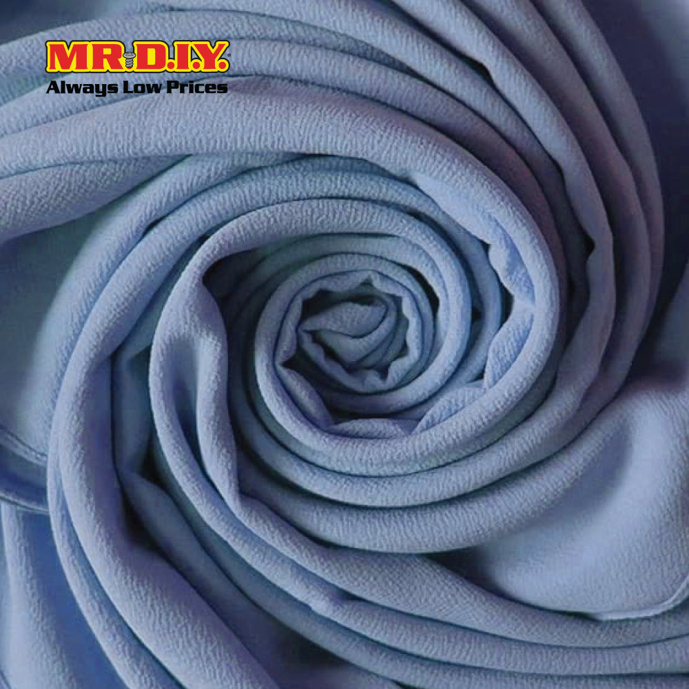 (MR. DIY) Basic Chiffon Scarf (45inch) - Blue - Color Series