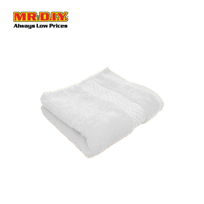 (MR.DIY) Absorbent Soft Cotton Hand Towel (35x75cm) - Off White - Color Series