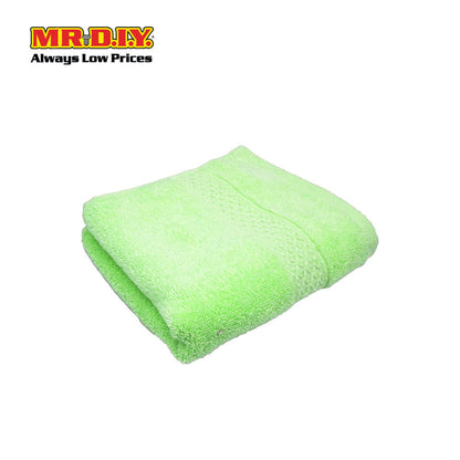 (MR.DIY) Absorbent Soft Cotton Hand Towel (35x75cm) - Green - Color Series