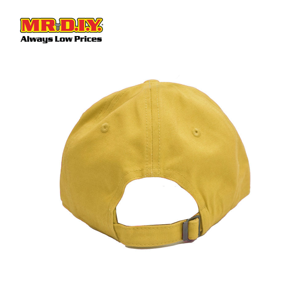 (MR.DIY) Adjustable Cotton Snapback Cap - YELLOW - Color Series