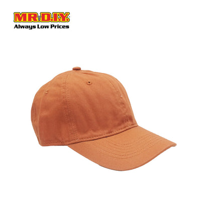 (MR.DIY) Adjustable Cotton Snapback Cap - ORANGE - Color Series