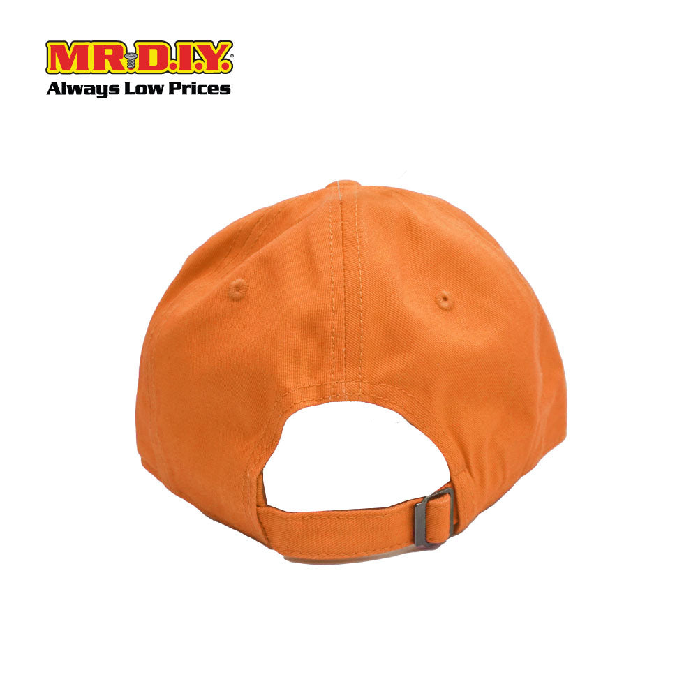 (MR.DIY) Adjustable Cotton Snapback Cap - ORANGE - Color Series