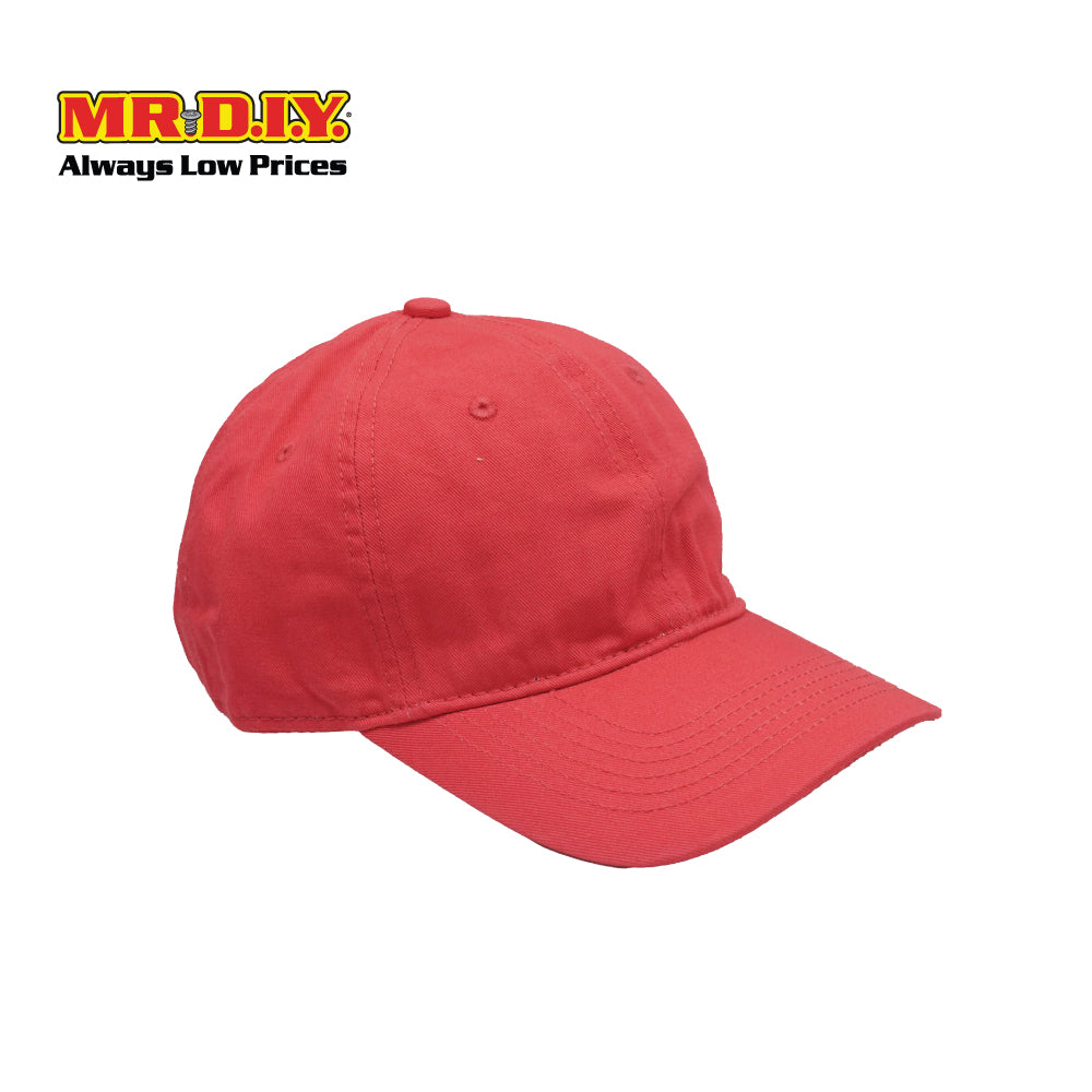 (MR.DIY) Adjustable Cotton Snapback Cap - PINK - Color Series