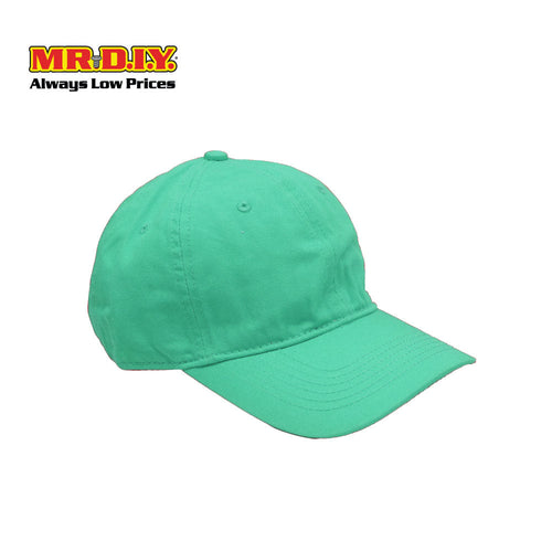 (MR.DIY) Adjustable Cotton Snapback Cap - LIGHT GREEN - Color Series