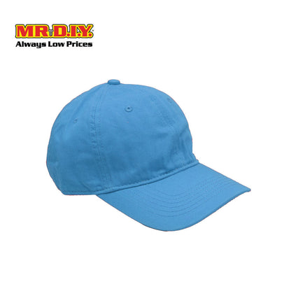 (MR.DIY) Adjustable Cotton Snapback Cap - LIGHT BLUE - Color Series