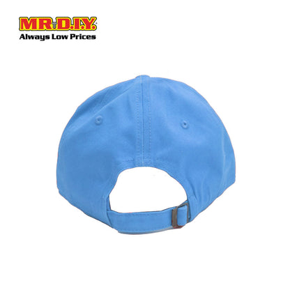 (MR.DIY) Adjustable Cotton Snapback Cap - BLUE - Color Series