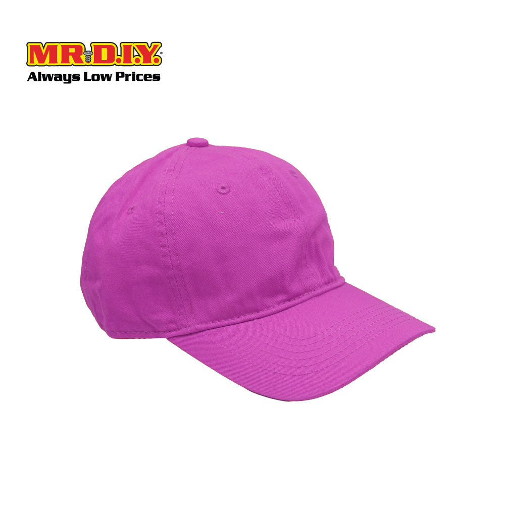 (MR.DIY) Adjustable Cotton Snapback Cap - PURPLE - Color Series