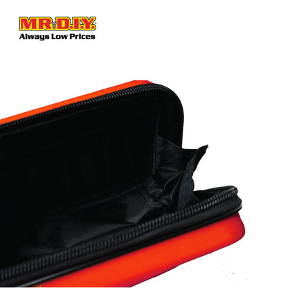(MR.DIY) Geometric Hardcase Shoulder Bag with Strap - RED - Color Series