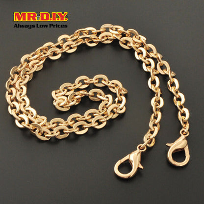 (MR. DIY) Small Puffy Bag with Strap Chain -  LIGHT GREEN - Color Series