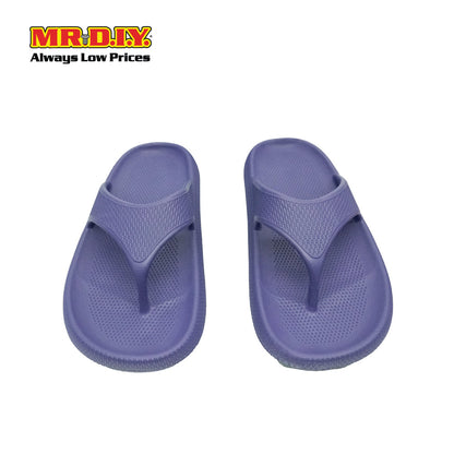 (MR.DIY) EVA Unisex Anti Slippery Flip-Flops Slippers - Purple - Color Series