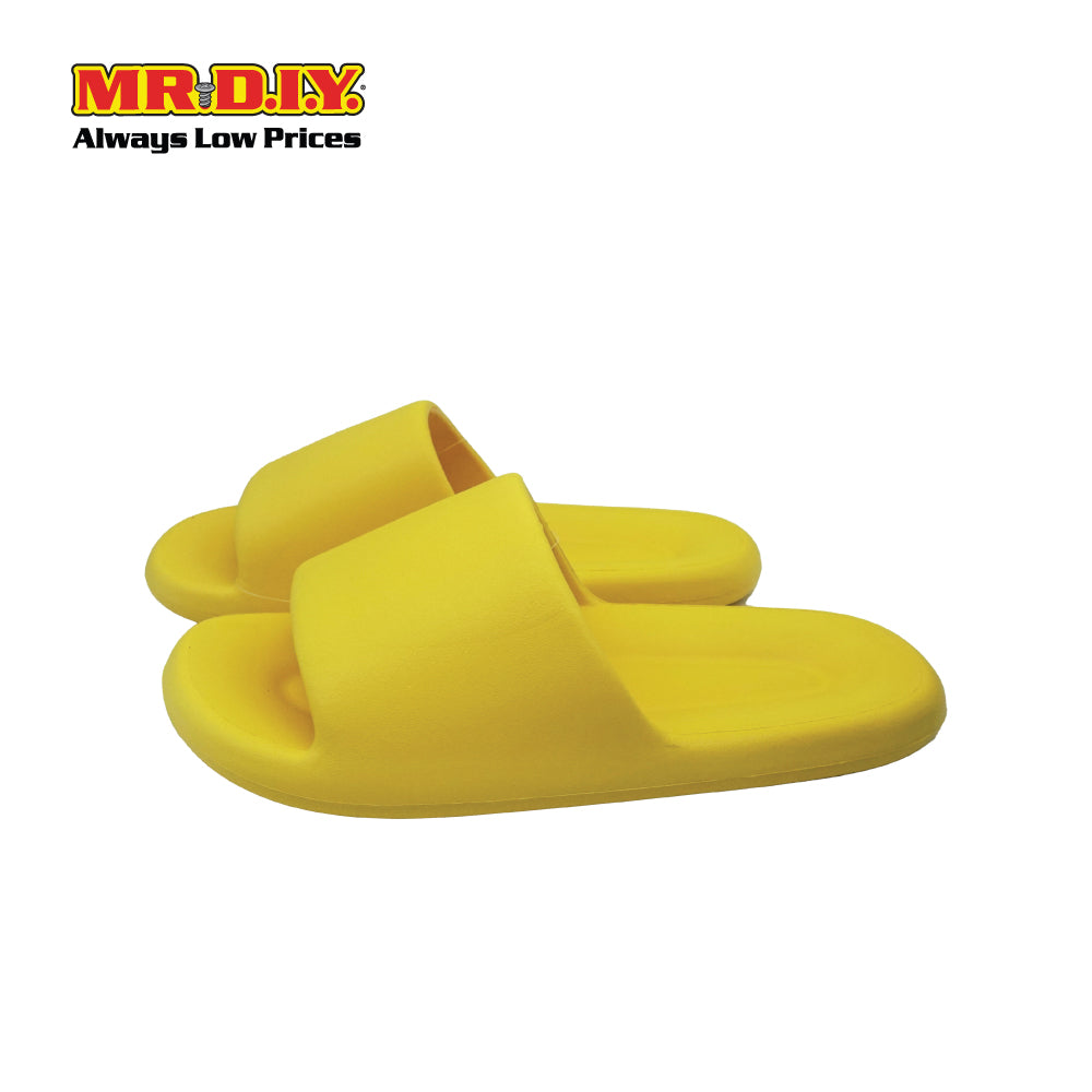 (MR.DIY) EVA Unisex Slide Sandals Slippers - Yellow - Color Series
