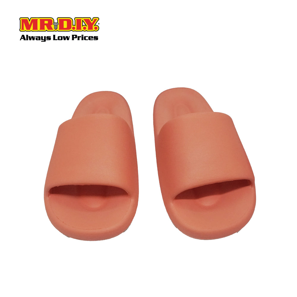 (MR.DIY) EVA Unisex Slide Sandals Slippers - Orange - Color Series