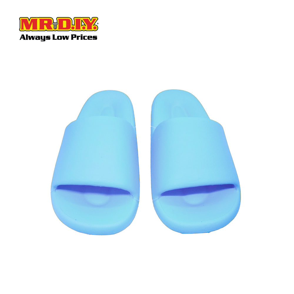 (MR.DIY) EVA Unisex Slide Sandals Slippers - Light Blue - Color Series