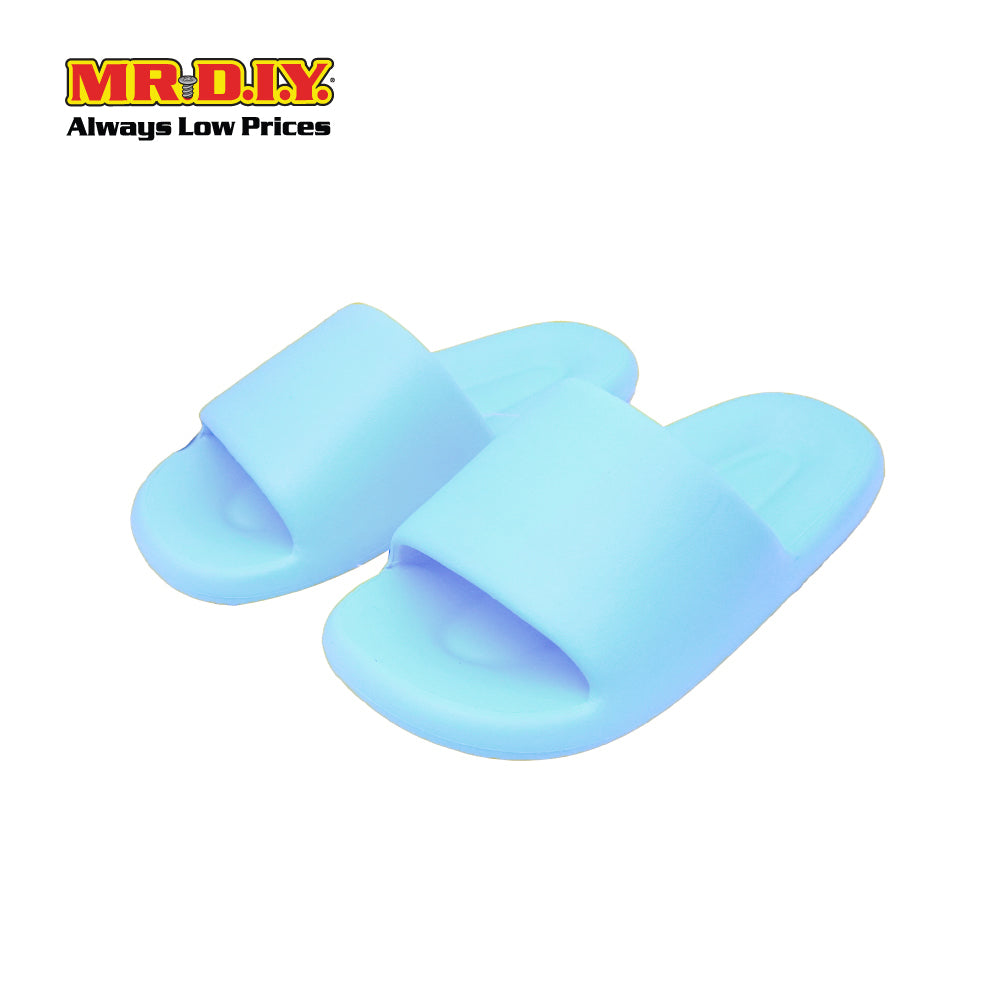 (MR.DIY) EVA Unisex Slide Sandals Slippers - Light Blue - Color Series